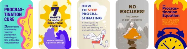 Stop delaying, start doing